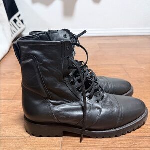 Thursday Boot Company Black Leather Boots